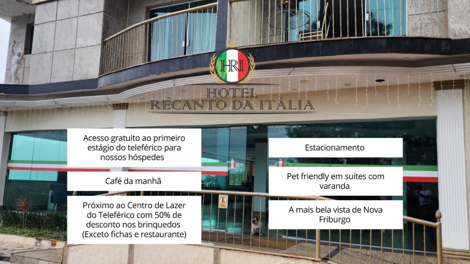 Hotel Recanto Da Italia نوفا فريبورغو المظهر الخارجي الصورة